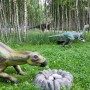 Dino Park in Radailiai, Klaipeda, Lithuania