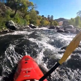 Kayaking on the Kern River